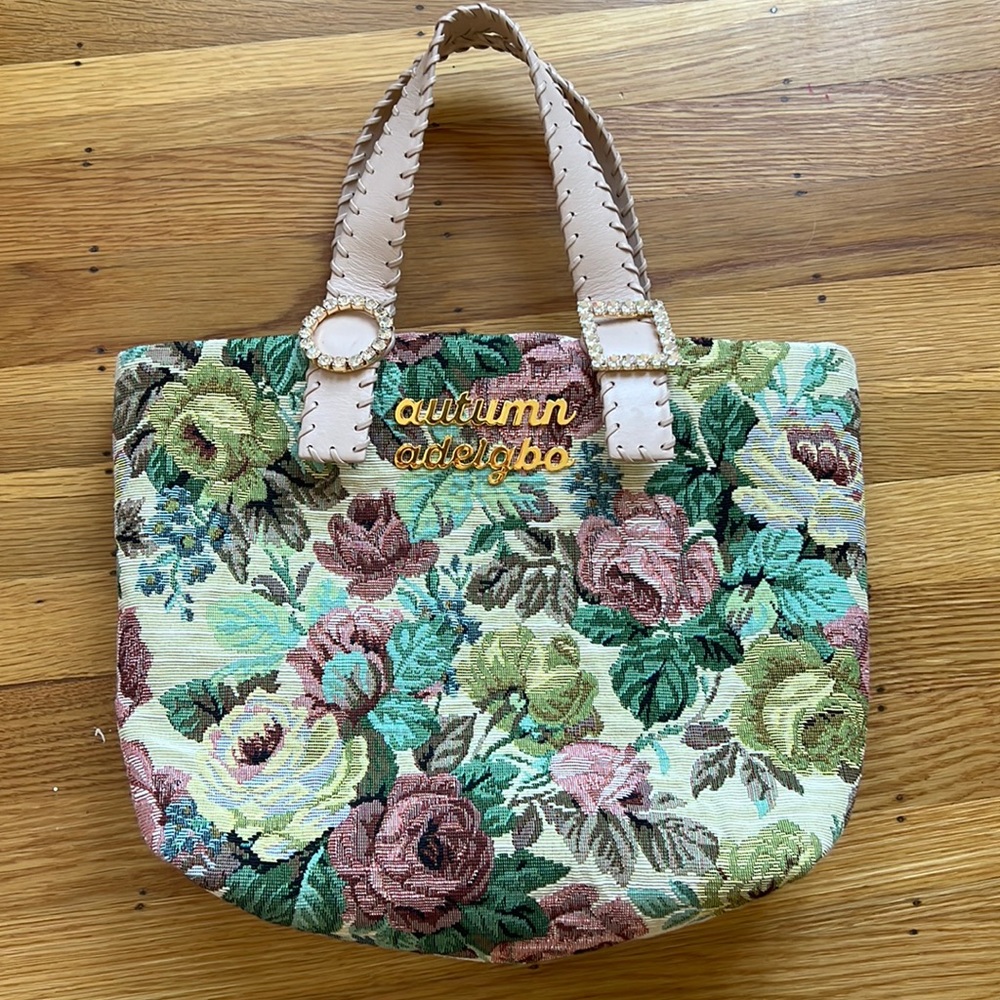 Autumn Adeigbo Jaquard Tote